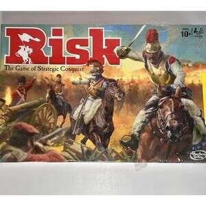 Risk Board Game – Classic Strategic Conquest Game, Updated Edition